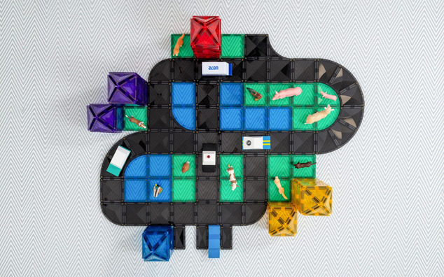 CONNETIX® Creative Roads Pack magnetická stavebnica 48 ks