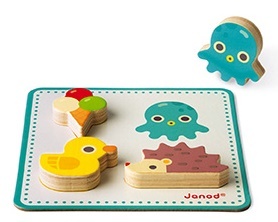 Janod Sensory Senzorické hmatové pexeso
