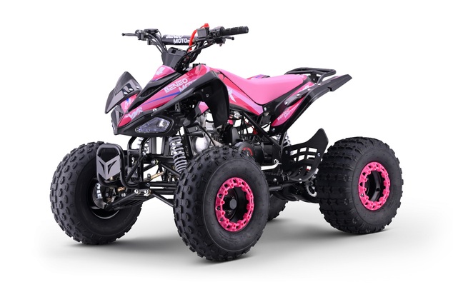 Benzínová štvorkolka pre deti Beneo Motors ZXT ružová - 125cm3