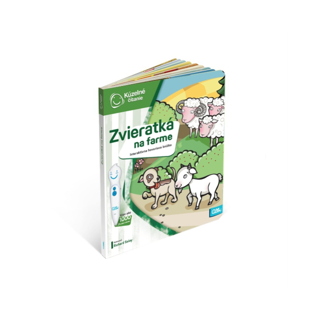 Albi Kúzelné čítanie Kniha Zvieratká na farme