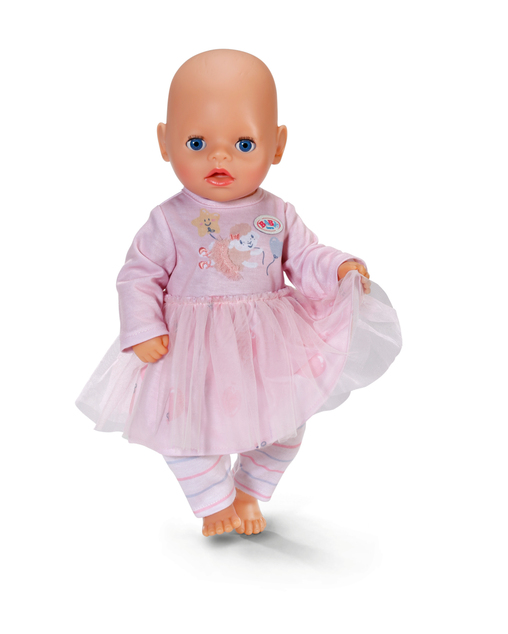 Zapf BABY born Šatôčky svetlo ružové, 36 cm