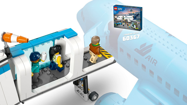 LEGO® City 60502 Flughafen mit Flugzeug