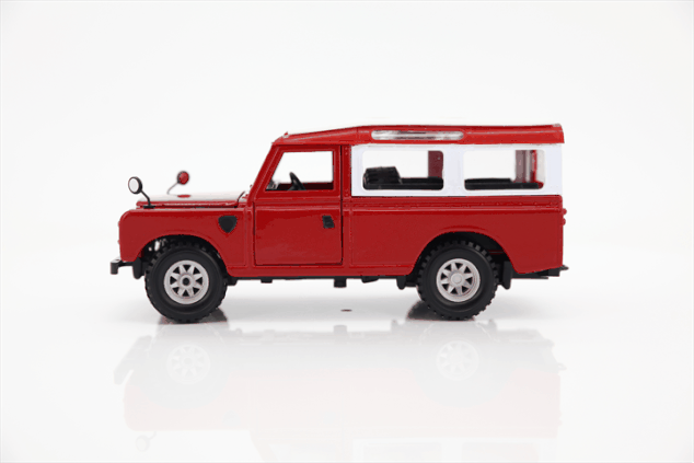 Bburago 1:24 Land Rover Rot