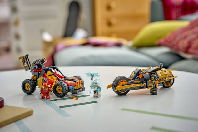 LEGO® NINJAGO® 71864 Kombinovateľné vozidlá Kaia a Colea