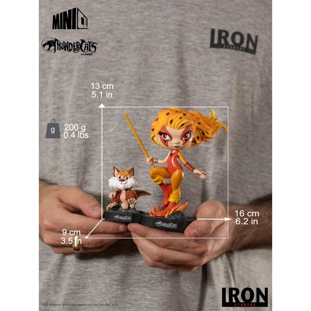 Iron Studios Minico &amp; ThunderCats - Cheetara &amp; Snarf Figura
