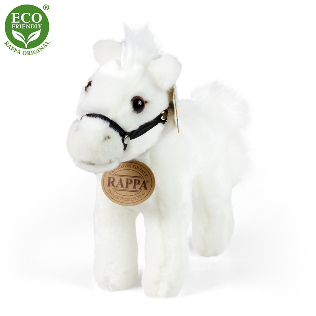 Plyšový kôň biely 20 cm ECO-FRIENDLY