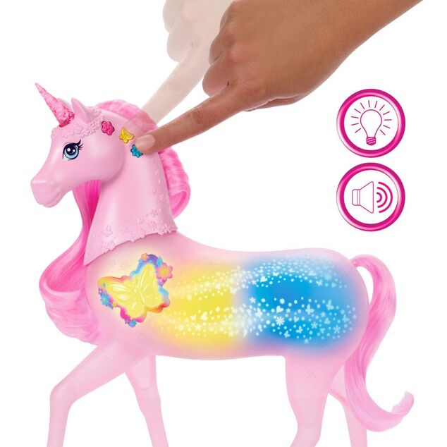 Barbie kúzelný jedonoržec so svetlom a zvukmi
