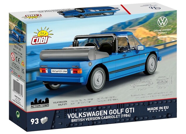 Cobi Volkswagen Golf GTI Cabriolet 1984