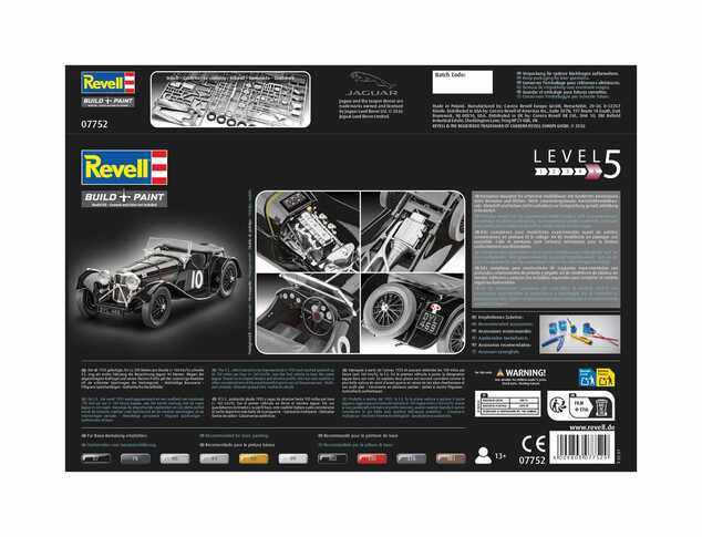 Plastic ModelKit auto 07752 - Jaguar SS 100 (1:32)