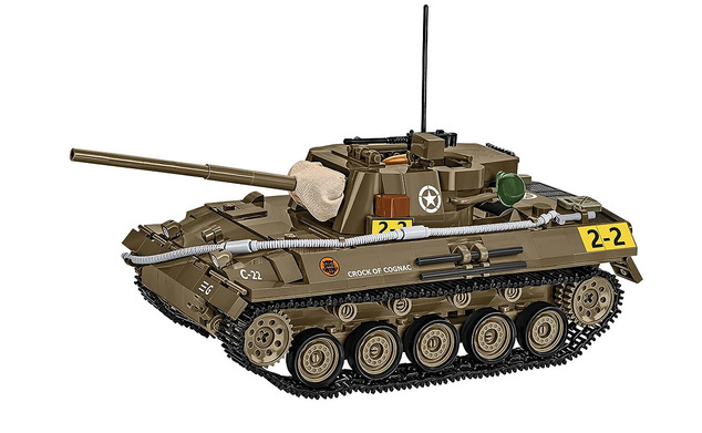 Cobi 2679 II WW M18 HELLCAT, 1:28, 1026 p, 1 f