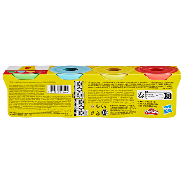 HASBRO - Play-Doh 4er-Pack Becher 4 x 85g