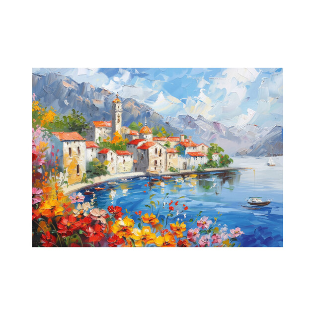 Puzzle Malovaná zátoka 500 xl dielikov
