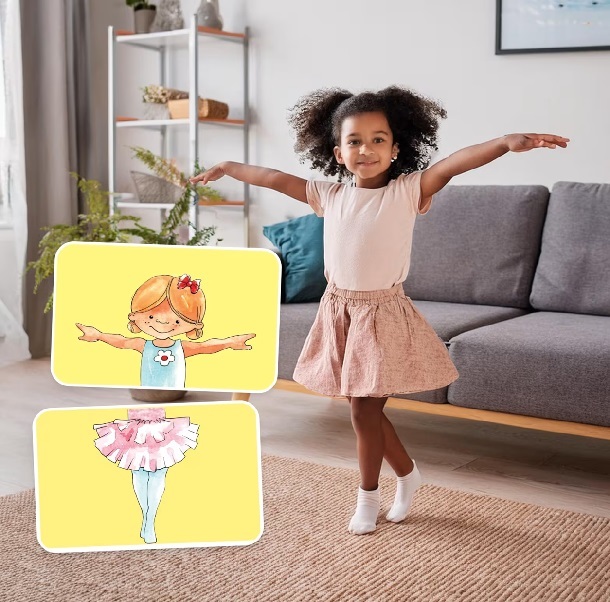 Haba Mini játék gyerekeknek Prima Balerína 4 éves kortól