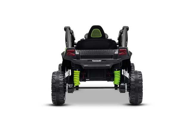 Elektrické autíčko Kawasaki TERYX KRX 1000 12V, čierne, jednomiestne, odpružená zadná nápr