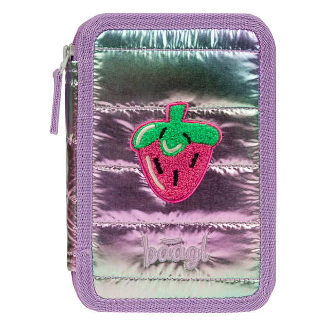 BAAGL Schulmäppchen dreistöckig Lavender