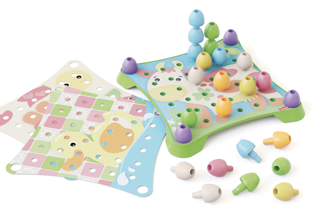 Quercetti PlayEco - Jumbo Peggy Evo - mozaik