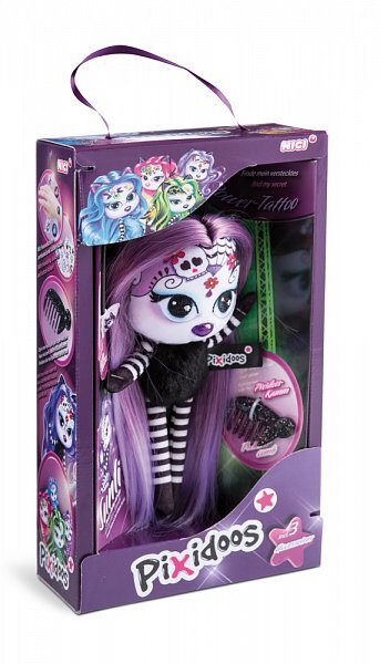 NICI Pixidoos Puppe Sunli 20cm mit 3-teiligem Zubehör, in Geschenkverpackung