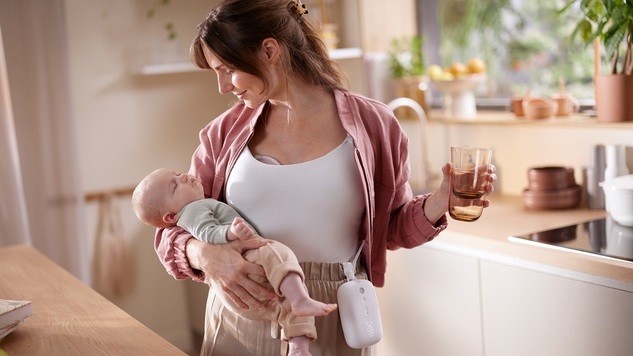 Philips AVENT Odsávačka materského mlieka elektrická Hands-Free Premium Plus SCF531/11