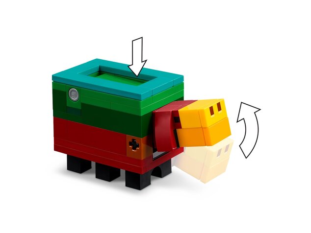 LEGO® Minecraft® 21260 Garten mit blühenden Kirschbäumen