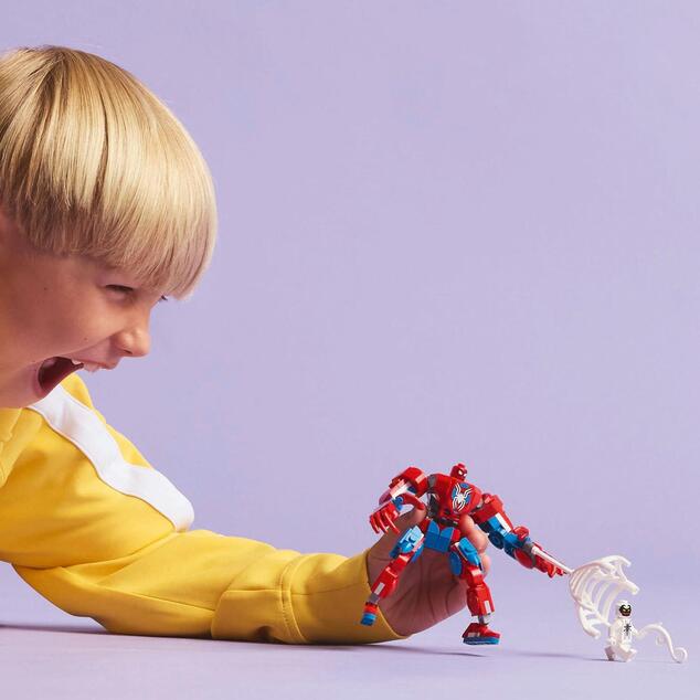 LEGO® Marvel 76308 Spider-Man în costum robotic vs. Anti-Venom