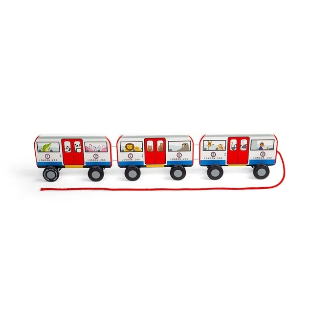 Bigjigs Toys Ťahacia hračka Londýnske metro