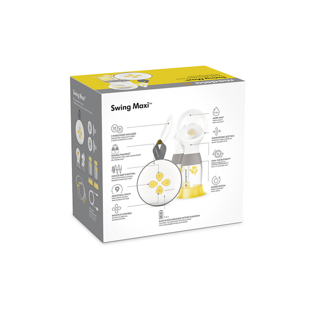 MEDELA Tiralatte elettrico doppio Swing Maxi ™ NUOVO