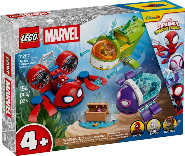 LEGO® Marvel 11207 Spidey: Unterwasserfahrzeuge