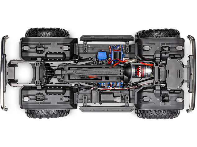 Traxxas TRX-4 Chevrolet K10 1979 1:10 RTR strieborný