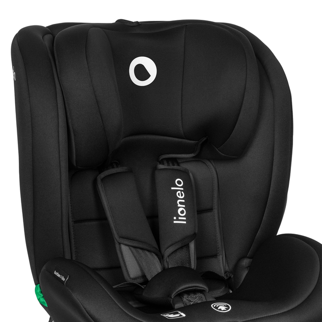 Lionelo Autosedačka Bastiaan i-Size (40-150 cm) Black Carbon