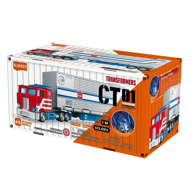 TRANSFORMERS BLOKEES građevinski set WHEELS CT01 OPTIMUS PRIME
