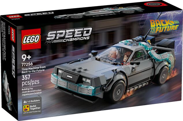LEGO® Speed Champions 77256 Stroj času z filmu Návrat do budúcnosti