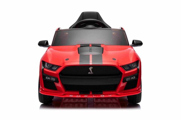 Elektrické autíčko Ford Shelby Mustang GT 500 Cobra, červené, 2,4 GHz diaľkové ovládanie