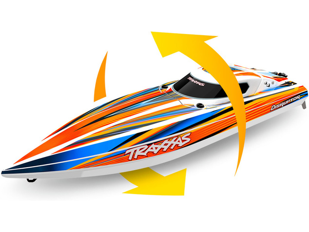Traxxas Distruptor 4S RTR oranžový