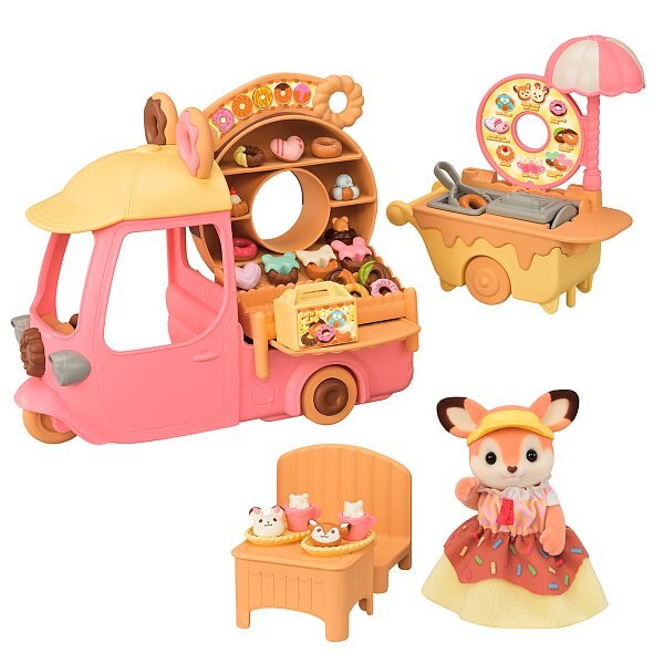 Sylvanian Families Pokretni štand s Krafnama