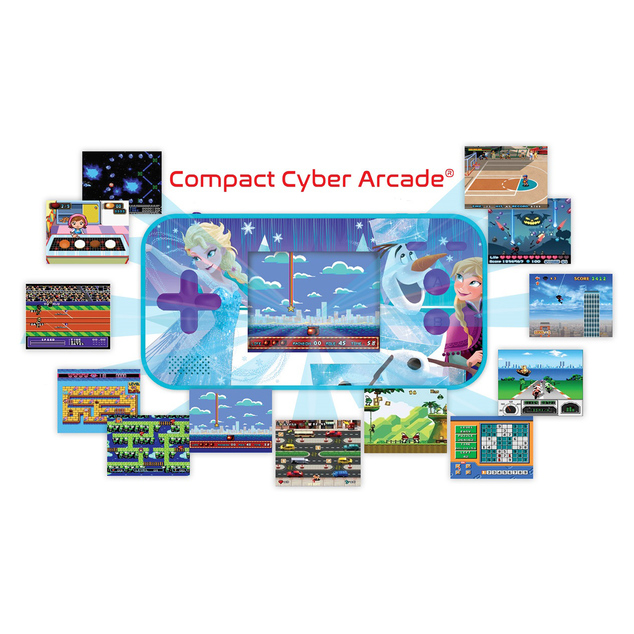 Lexibook Spielkonsole Compact II Cyber Arcade Frozen