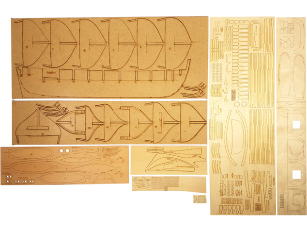 Model Shipways Syren US Briga 1803 1:64 kit