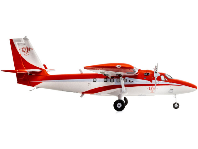 E-flite DHC-6 Twin Otter 1.4m AS3X+ SAFE Select BNF Basic, plaváky