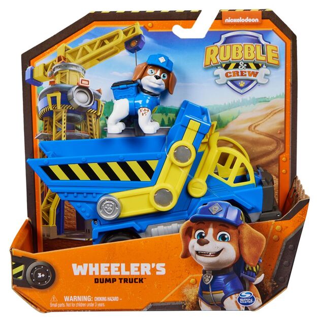 Paw Patrol Rubble &amp; crew základné vozidlo Wheeler
