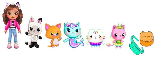 Gabby's Dollhouse Movie Figuren-Multipack