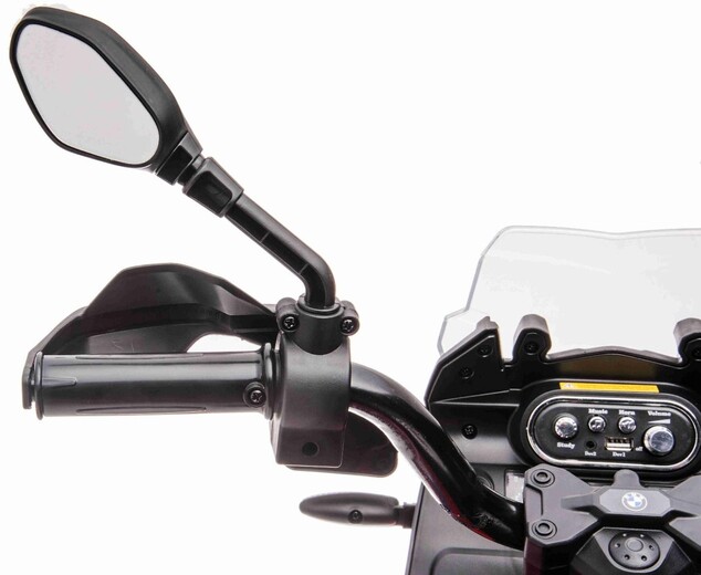 Elektromotorrad BMW F850 GS, lizenziert, 12-V-Batterie, weiche EVA-Räder, 2 x 35-W-Motor