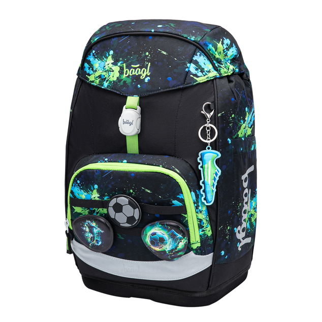 BAAGL Zaino scolastico Airy Plus Calcio GRS