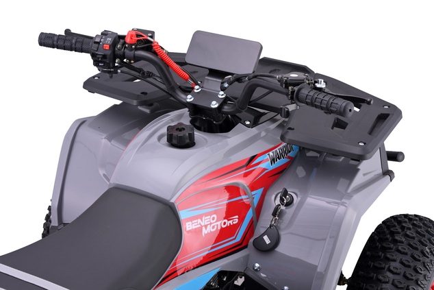 Benzínová štvorkolka pre deti Beneo Motors WARRIOR červená - 125cm3