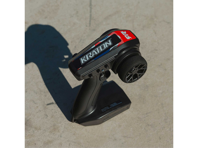 Arrma Kraton 6S V6 BLX 1:8 4WD RTR modrá/ružová