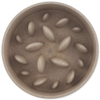 Miska Dog Fantasy proti hltaniu EcoStyle béžová 17cm, 750ml