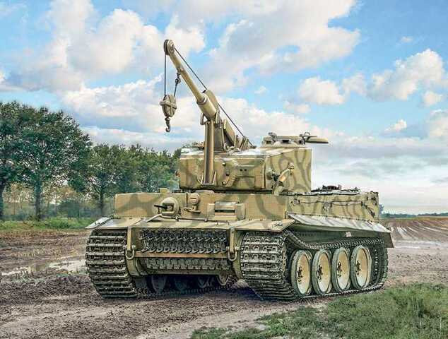 Model Kit military 6764 - Tiger Support Vehicle (1:35)