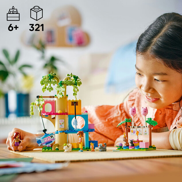 LEGO® Friends 42666 Macska születésnapi buli és lombház