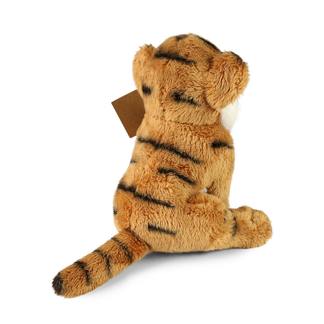 Plyšový tiger sediaci 15 cm ECO-FRIENDLY