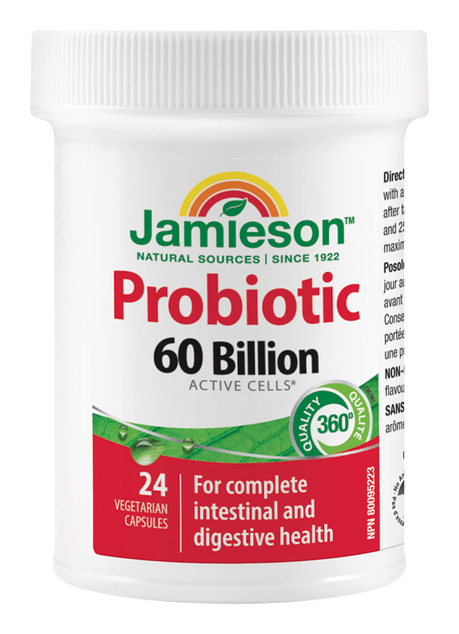 Jamieson Probiotic 60 Milliarden ULTRA STRENGTH 24 Tabletten