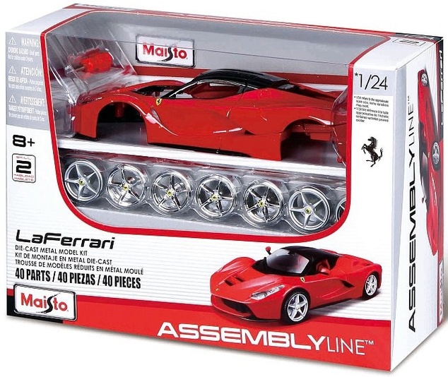 Maisto - KIT FERRARI ASSEMBLY LINE, Ferrari AL - LaFerrari, 1:24