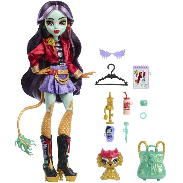 Mattel Monster High Monstruita JINAFIRE LONG, HYV58